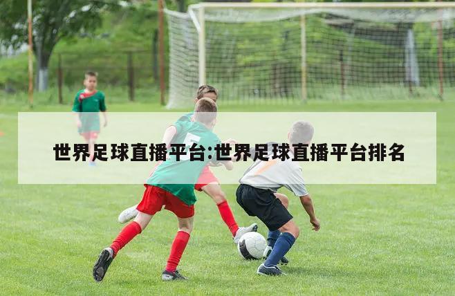 世界足球直播平台:世界足球直播平台排名